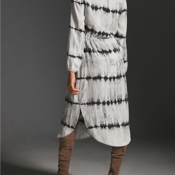 Cloth and stone drawstring midi dress from Anthropology - Picture 2 of 4